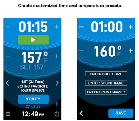 Strava Smart Splint Bath