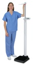 Detector Solo Digital Clnical Scale - Mechanical Height Rod - 550lb