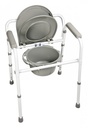 Lumex Deep Seat 3 in 1 Steel Folding Commode - Case of 4