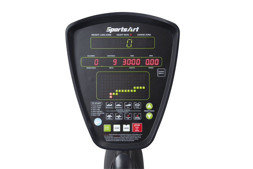 SportsArt C521M Recumbent Cycle For PT Rehab  (043261)