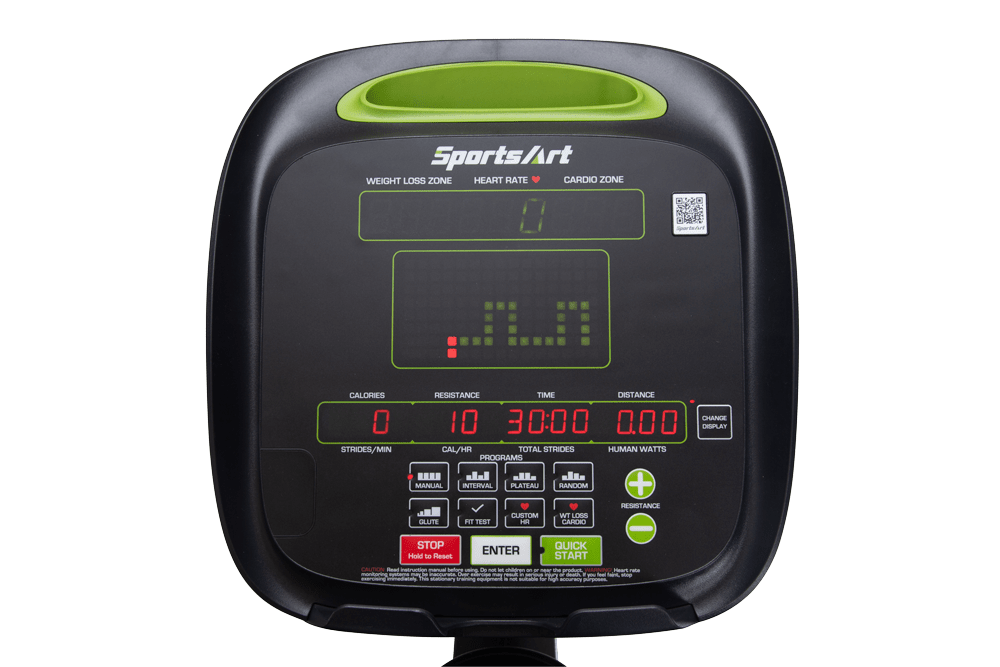 SportsArt E835 Foundation Self-Generating Elliptical