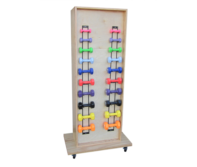 Multi-Pupose Weight Rack - Natural Oak