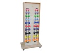 Multi-Pupose Weight Rack - Natural Oak