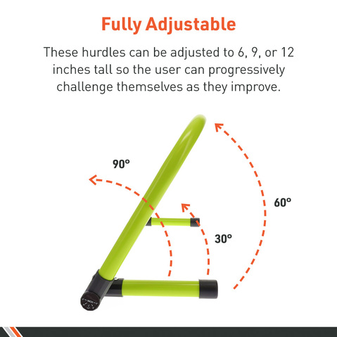 BodySport Adjustable Hurdles