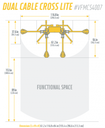 FreeMotion G424 Light Commercial Dual Cable Cross