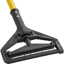 Lavex 60" Yellow Quick Release Fiberglass Mop Handle