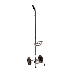 Roscoe Adjustable Oxygen Cart - Fits D & E Cylinders - 4/Case