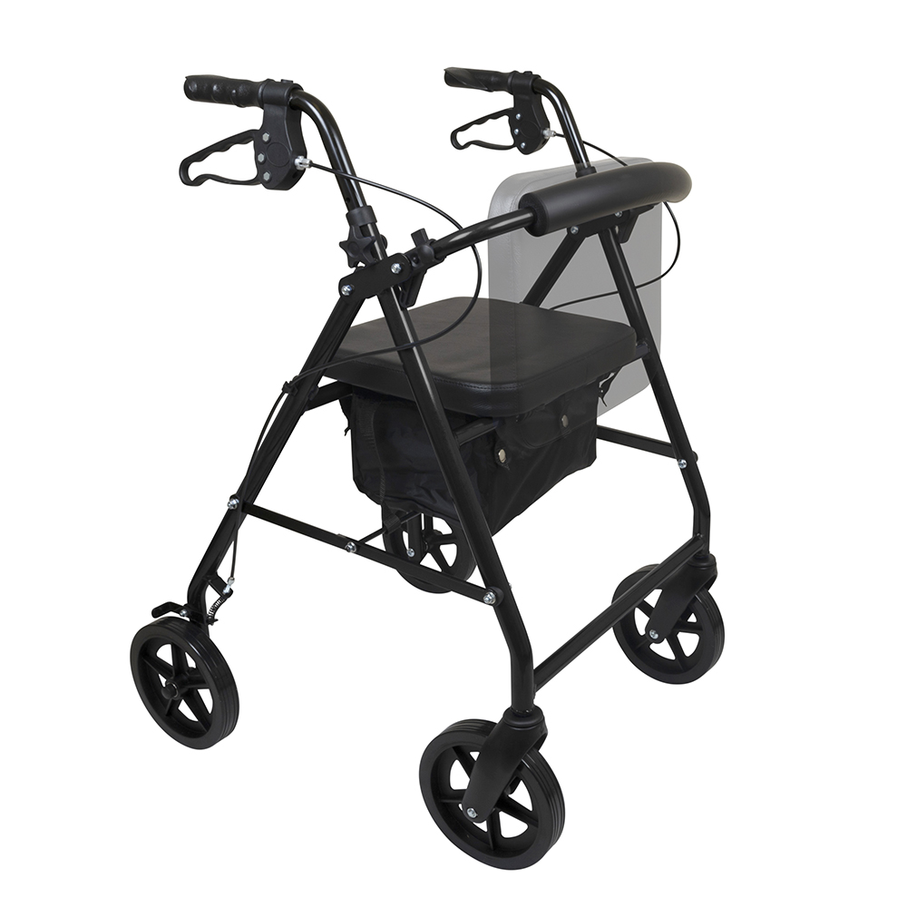 ProBasics Deluxe Aluminum Rollator w/8" Wheels