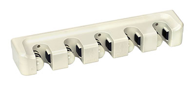 WaTE Bar Wall Rack for Exercise Weight Bars, 5 Bar Vertical Rack