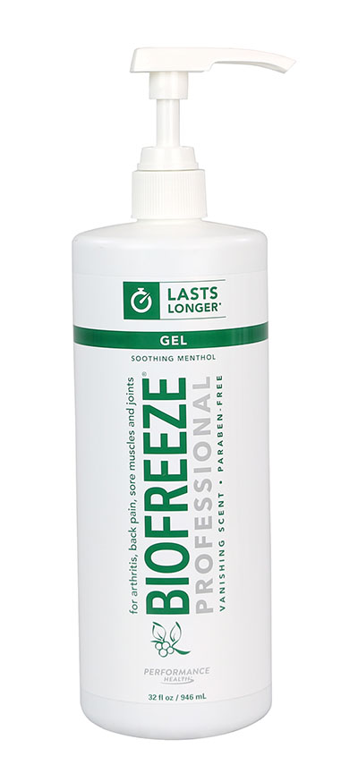 BioFreeze® Professional, 32 oz Gel Pump, Colorless  (091789)