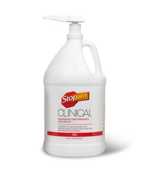 Stopain® Clinical Pain Relieving Gel, 1 Gallon