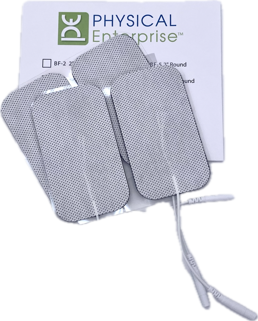 Physical Enterprise BioFlex Electrodes 1.75" x 3.75" - 4/Pack - 20pks/Box