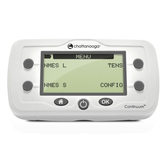 Chattanooga Continuum Portable 2-channel TENS/NMES Unit with Hand Switch and Carry Case