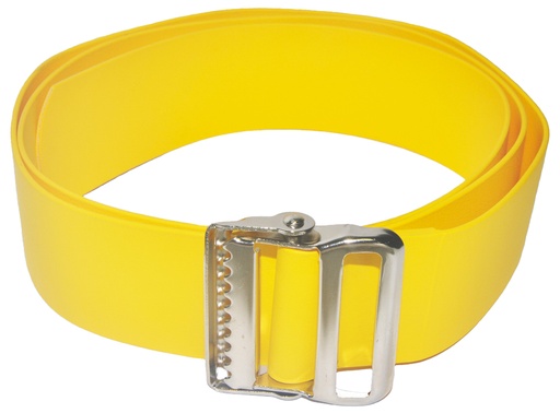 Easi-Care HI-VIS™ Vinyl Gait Belt, Yellow - 60"
