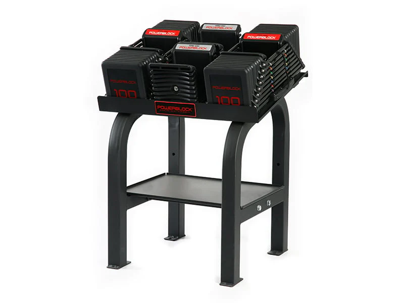 Power Blocks Commercial Pro 100lb Set w/Stand