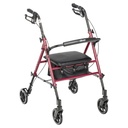 Adjustable Height Rollator w/6" Casters