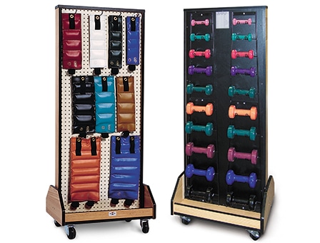 Hausmann Weight and Dumbbell Combo Rack