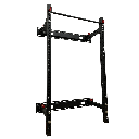 Wall Mounted Foldable Half Rack