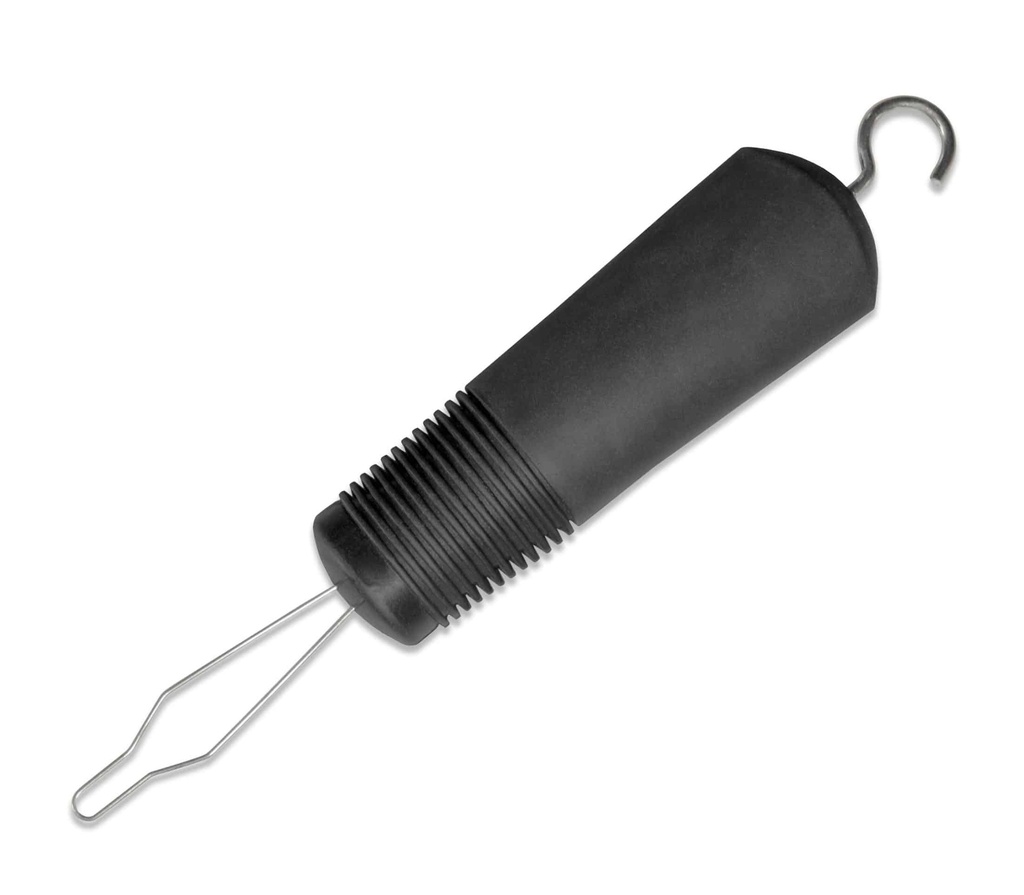 Button Aid with Zipper Pull