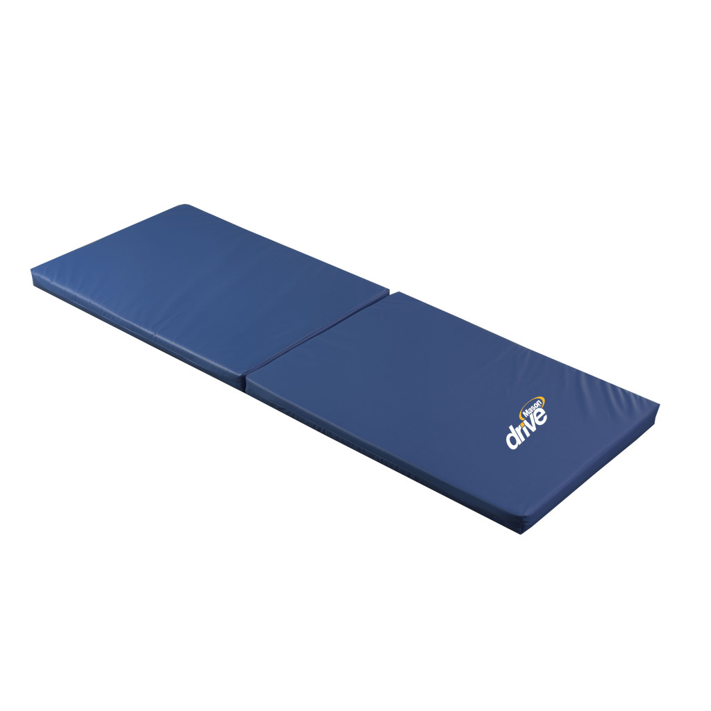 Drive Medical Safetycare Floor Mats Bi-Fold with Masongard Cover - 66" x 24" x 2"