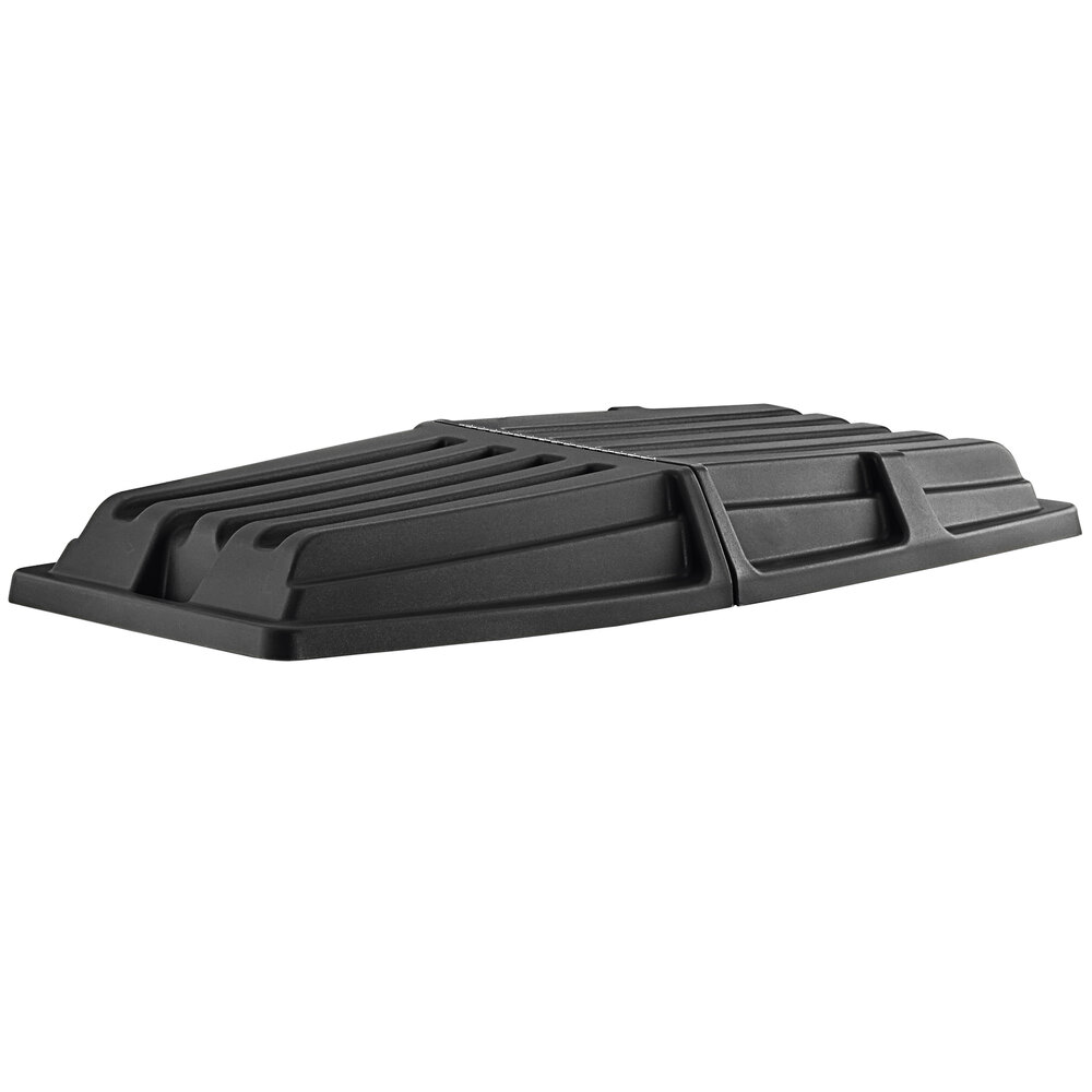 Lavex 1 Cubic Yard Black Tilt Truck Lid