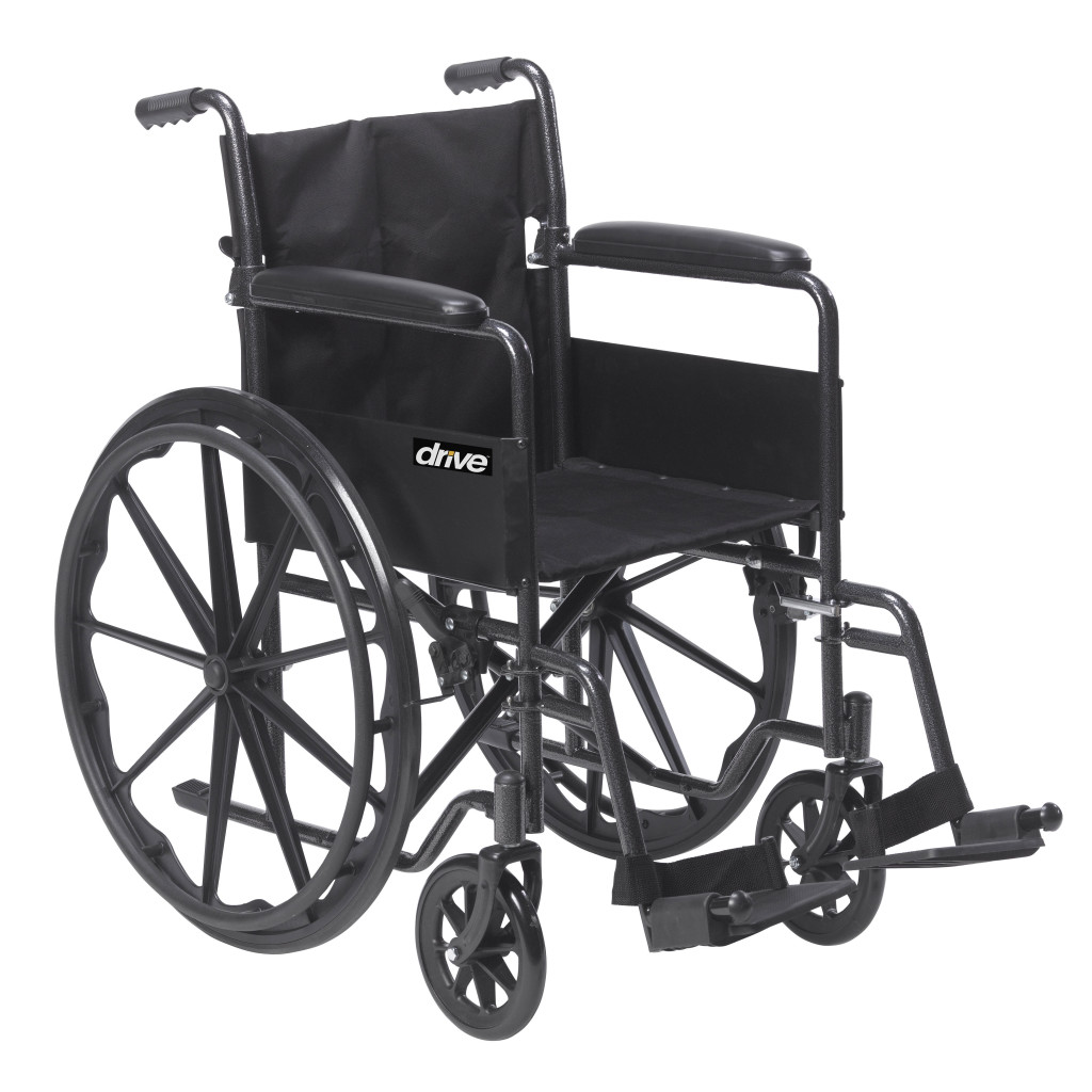 Drive Medical Silver Sport 1 Wheelchair - 18"