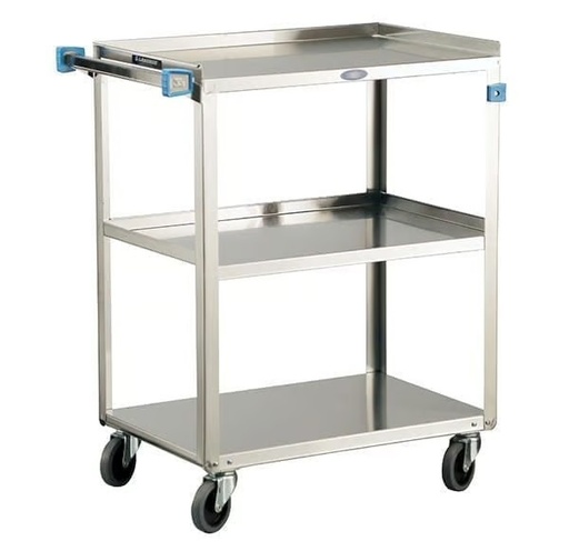 [LMI322] Lakeside Standard Duty Cart, 3 Shelves - 18 3/8"W x 30¾"L x 33"H - 300 lb Capacity