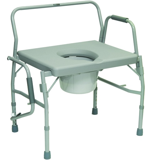 [CHBBSBDAC] ProBasics Bariatric Drop-Arm Commode,