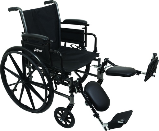[CHBWC3L1816DE] Roscoe Medical ProBasics K3 Lightweight Wheelchair - 18"