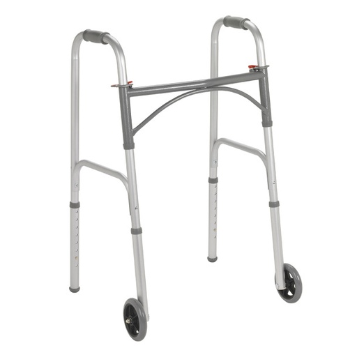 [DDH10247-4] Drive Medical Two Button Junior Walker w/5" Wheels - Case of 4
