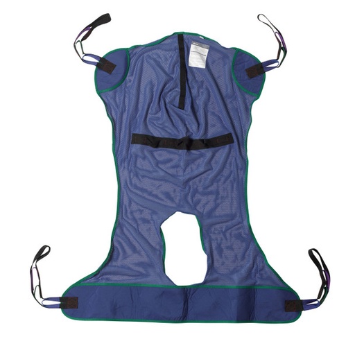 [DDH13221XXL] Drive Medical Full Body Patient Lift Sling, Mesh with Commode Cutout, Extra Large