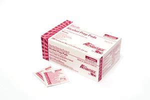 [NDCP902045] Pro Advantage® Alcohol Prep Pad, Sterile, Medium, 1.13" x 2.25" 200 PK/BX