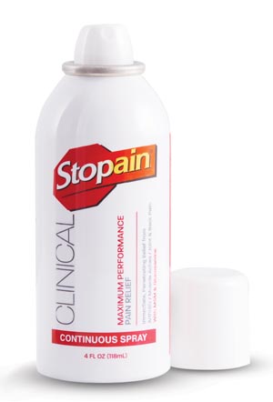 [TYHC950-24] Stopain® Clinical Pain Relieving 360° Continuous Spray, 4 fl. oz