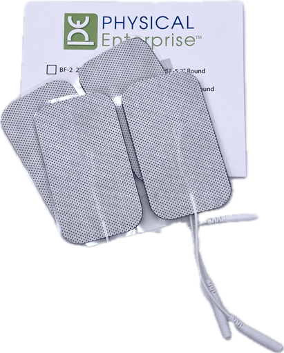 [PEBF-3BX] Physical Enterprise BioFlex Electrodes 1.75" x 3.75" - 4/Pack - 20pks/Box