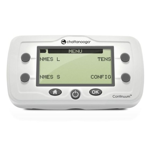 [ECH2600-KIT] Chattanooga Continuum Portable 2-channel TENS/NMES Unit with Hand Switch and Carry Case
