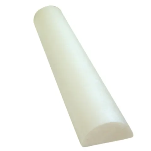 [PEF6X36H] 6" x 36" Half Foam Roll - White