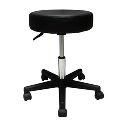 [NDCSTOOL] Pneumatic Rolling Stool w/o Back Rest - Black