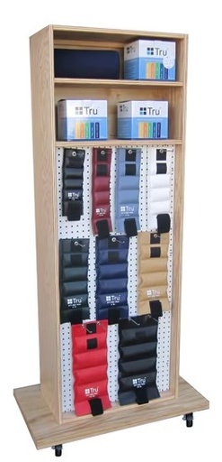 [PE587-001] Multi-Pupose Weight Rack w/Mirror - Natural Oak