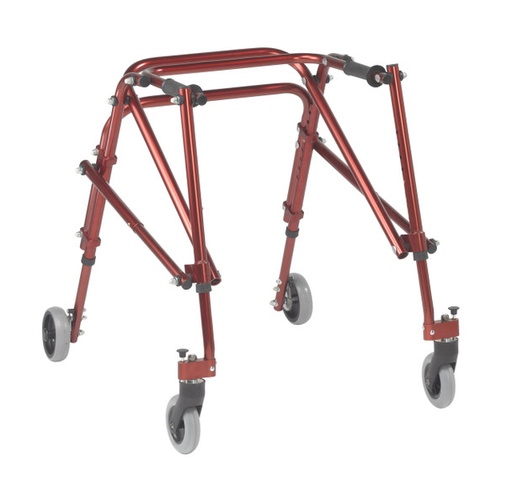 [DDHKA3200-2GCR] Nimbo Posterior Walker w/o Seat - Red - Medium