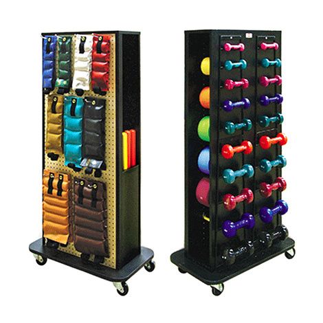 [HAU5566] Hausmann Econo Mobile Weight Rack