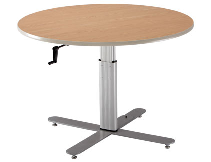 [PPFHCP470] Adjustable Large Round Table