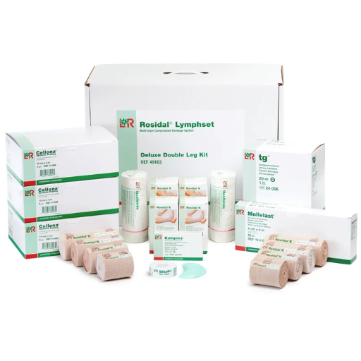 [LNR136673] Rosidal Lymphset Multi-Layer Bandaging Kit - Deluxe Double Leg