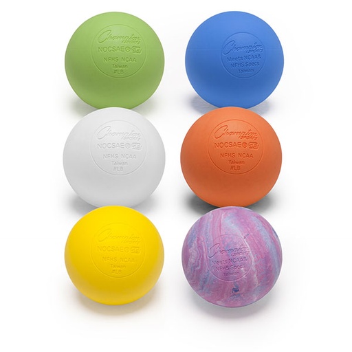 [CHSLBSET] Champion Lacrosse Ball - 6 Pack