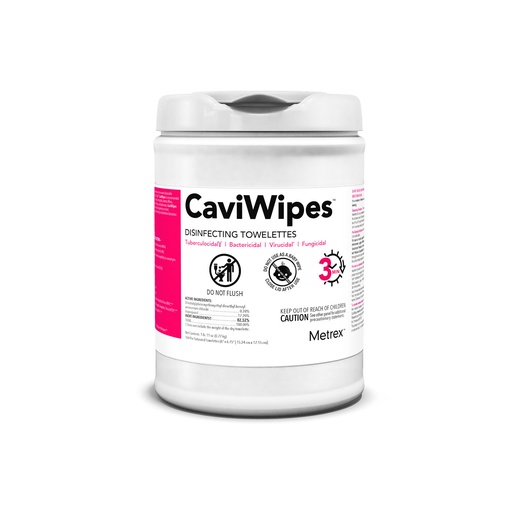 [MET13-1100] Metrex Caviwipes Disinfecting Towlettes - 160 Wipes