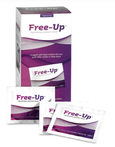 [PPK477] Free-Up® Massage Cream - Dispenser Pack - 50/Box - Unscented