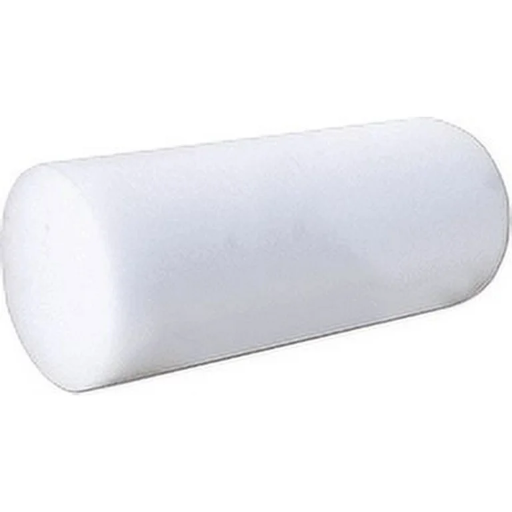[PEF6X12F] 6" x 12" Full Round Foam Roll - White 