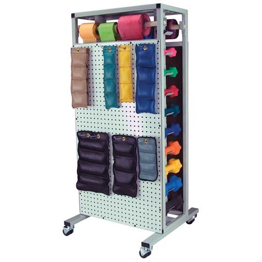 [MWR65] Ideal Cuff Weight/Dumbbell Rack, Mobile