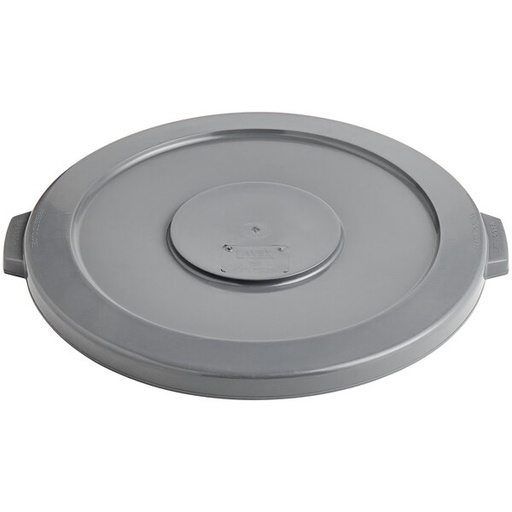 [LVX475TCLD44GY] Lavex 44 Gallon Gray Round Commercial Trash Can Lid